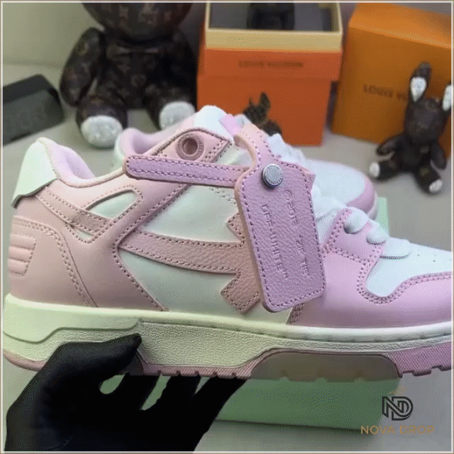 Off-White Out Of Office "Pink White"