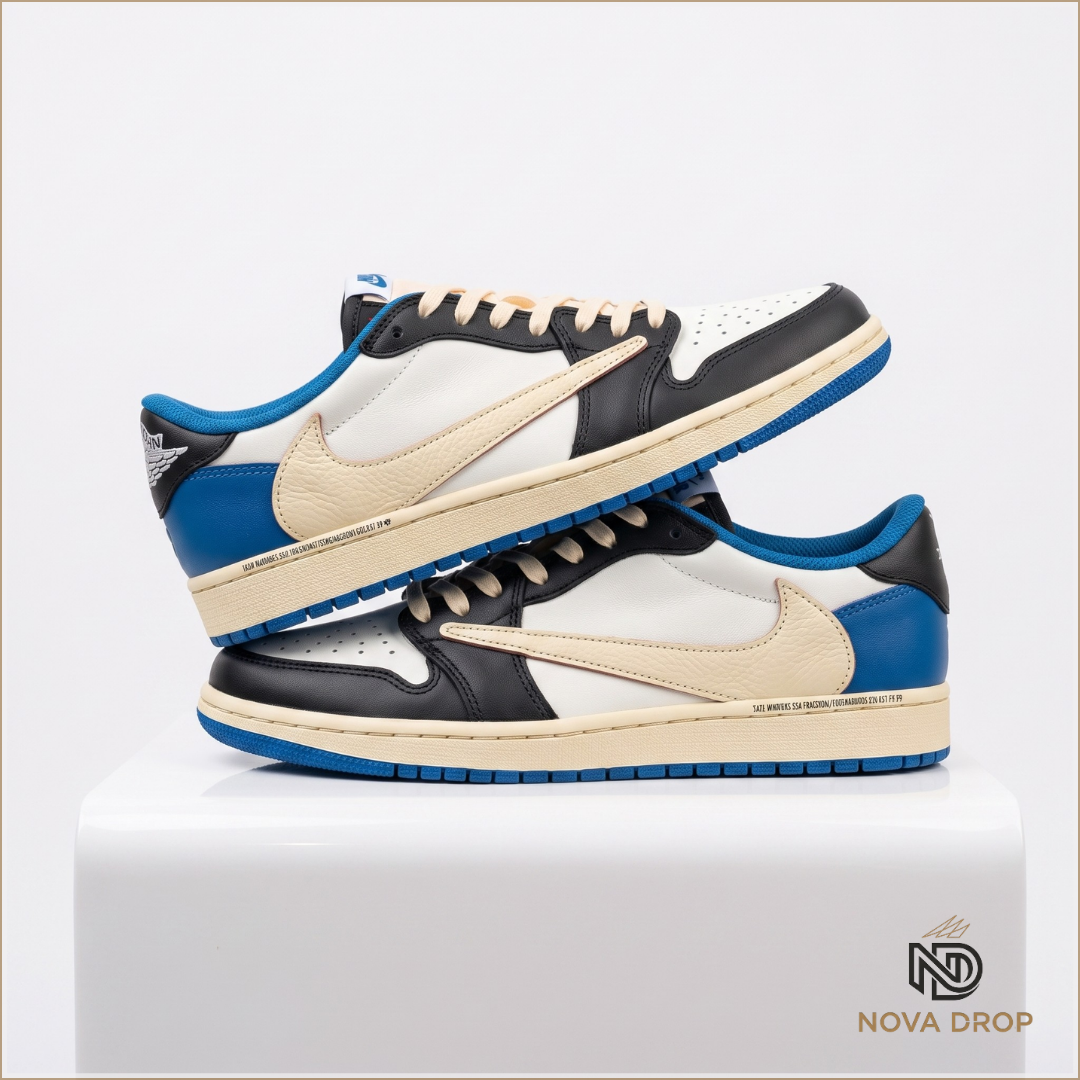 Air Jordan 1 Low Fragment Design x Travis Scott